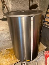 Botte acciaio inox 300l