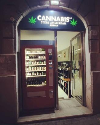3 attività commerciali cannabis shop negozio + h24