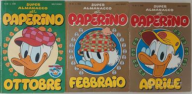 Super Almanacco Paperino N°52-56-58 anche separati