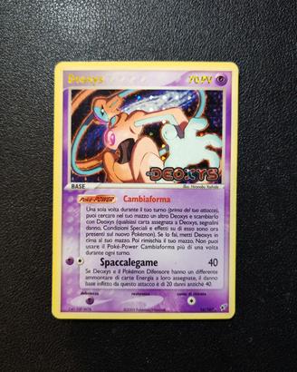 Deoxys Stamped Exc - Carte Pokemon 