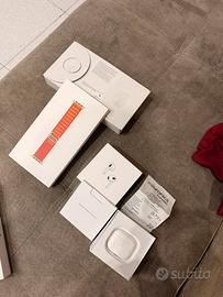 iPhone 16pro max ,apple watch ultra 2 , airpods 3