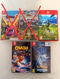 Switch 2 - Zelda, Crash, Pokemon