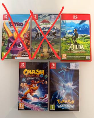 Switch 2 - Zelda, Crash, Pokemon