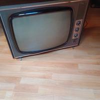 TV vintage+carrello anni 60