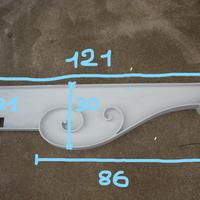 Mensole sottobalcone in ferro ba