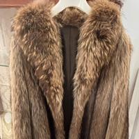 Pelliccia Vintage di Procione con Rever largo