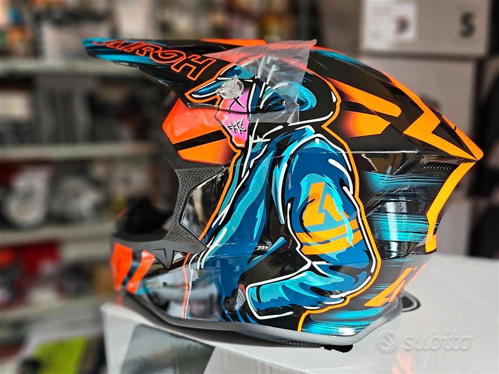 Subito - motostore vibo valentia - casco cross airoh wraap cyber orange  gloss - Accessori Moto In vendita a Vibo Valentia