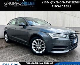 Audi A3 SPB 1.6 TDI (110cv)*XENO*NAVI*SEDILI RISCA