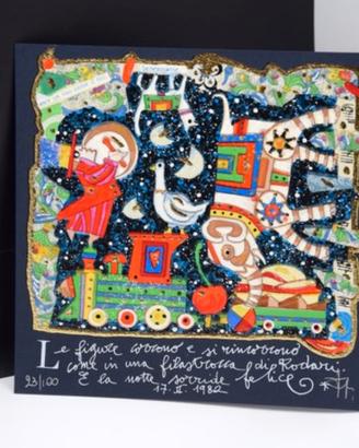 Serigrafia numerata e firmata Francesco Musante.