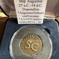 Eccezionale Moneta antica. Imp. Augustus