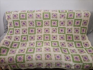 plaid handmade in lana cm 170x130