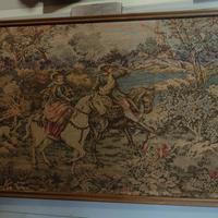 arazzo scena di caccia 200 cm x 108 cm