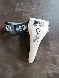 Conchiglia protettiva donna Metal Boxe - Taglia M