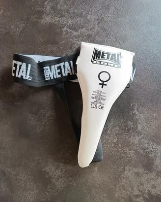 Conchiglia protettiva donna Metal Boxe - Taglia M