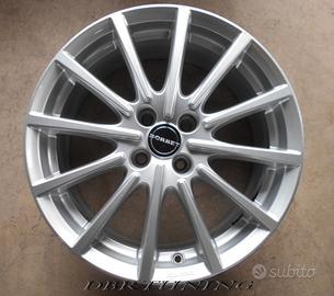Cerchi in lega da 17 BORBET BL4 MINI cooper FIAT 1