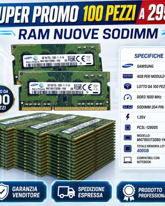 RAM DDR3 4GB STOCK LOTTO
