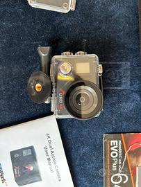 Action Cam CamPark 4K + MicroSD 64GB + Accessori