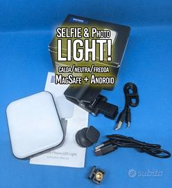 Luce Selfie Riempimento iPhone MagSafe Android