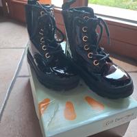 Stivaletti vernice neri H&M bambina numero 25 