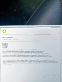 i Phone 17 pro max nuovo sigillato 