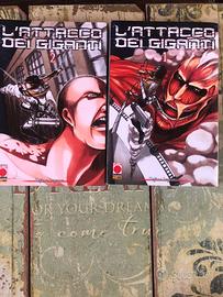 Manga Attacco dei giganti