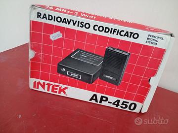 RADIOAVVISO INTEK 27 Mhz