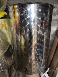 Contenitore acciaio inox 200 litri 