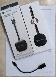 MOTOROLA MA1 ADATTATORE WIRELESS ANDROID AUTO+CAVO