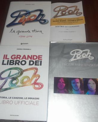 LOTTO 4 LIBRI POOH NO SPEDIZIONE
