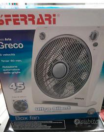 Ventilatore G3 Ferrari Greco G50033 Box fan.