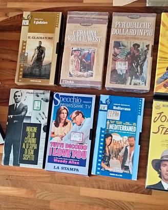 11 VHS Film di vario genere