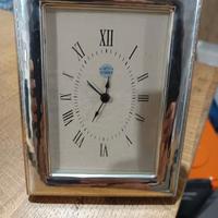 Orologio da Tavolo con cornice in Argento