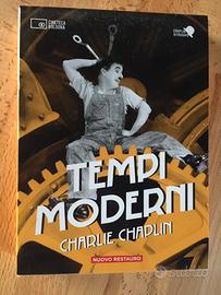 TEMPI MODERNI Chaplin Dvd + Libro CINETECA BOLOGNA