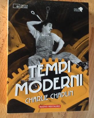TEMPI MODERNI Chaplin Dvd + Libro CINETECA BOLOGNA