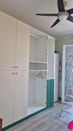 Armadio libreria e scrivania