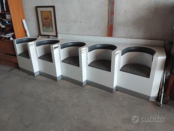 Poltrone da parrucchiere vintage 