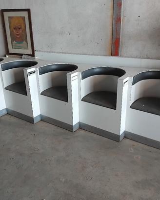 Poltrone da parrucchiere vintage 