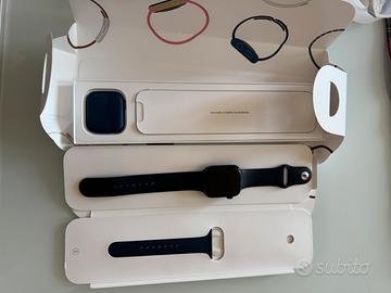 Apple watch 44 mm serie 6 wifi Blu pacific
