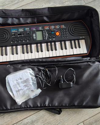 Tastiera Casio SA-76  con custodia