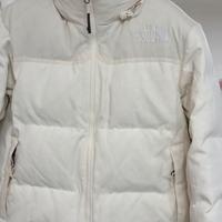 Giubbotto The North Face Nuptse bianco S donna