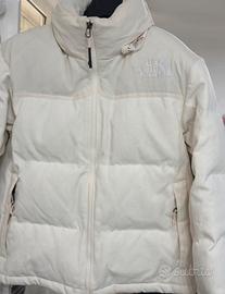 Giubbotto The North Face Nuptse bianco S donna