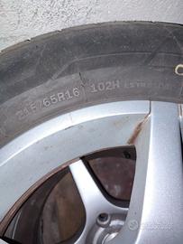 4 Cerchi con gomme invernali per Nissan qashqai