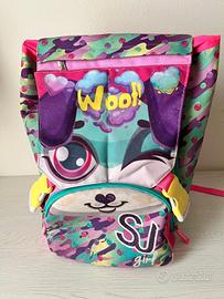 Zaino scuola estensibile Seven SJ gang facce 