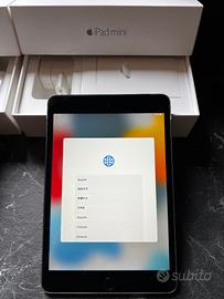 iPad mini 4 64gb wifi+cellular (artefatti grafici)