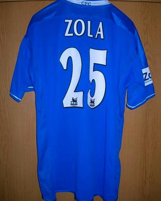 Maglia Zola n° 25 Chelsea Gara Addio