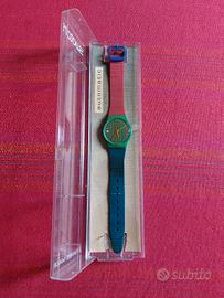 Orologio Swatch Club Stripe 1986 con box originale