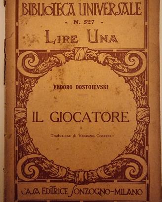 Fëdor Dostoevskij – Il Giocatore – Sonzogno