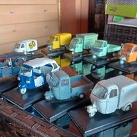 collezione completa modellini ape car.