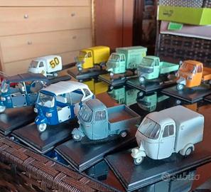 collezione completa modellini ape car.