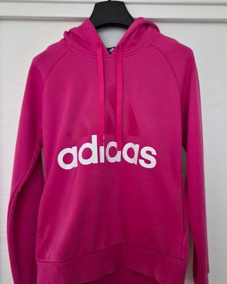 Felpa ragazza fucsia taglia XS